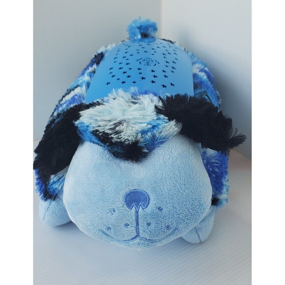 Mini Blue Camo Puppy Dog Night Light Pillow Pets By Dream Lite - Picture 10 of 12
